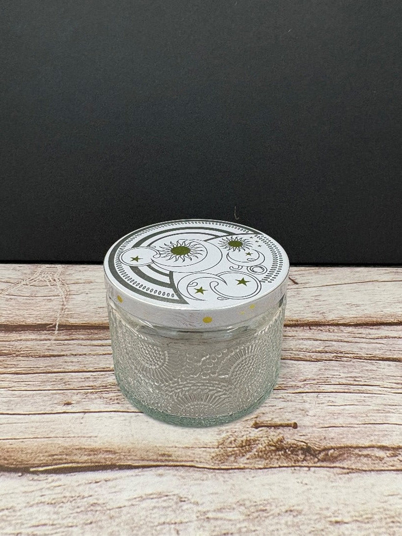 Clear Embossed 4 oz