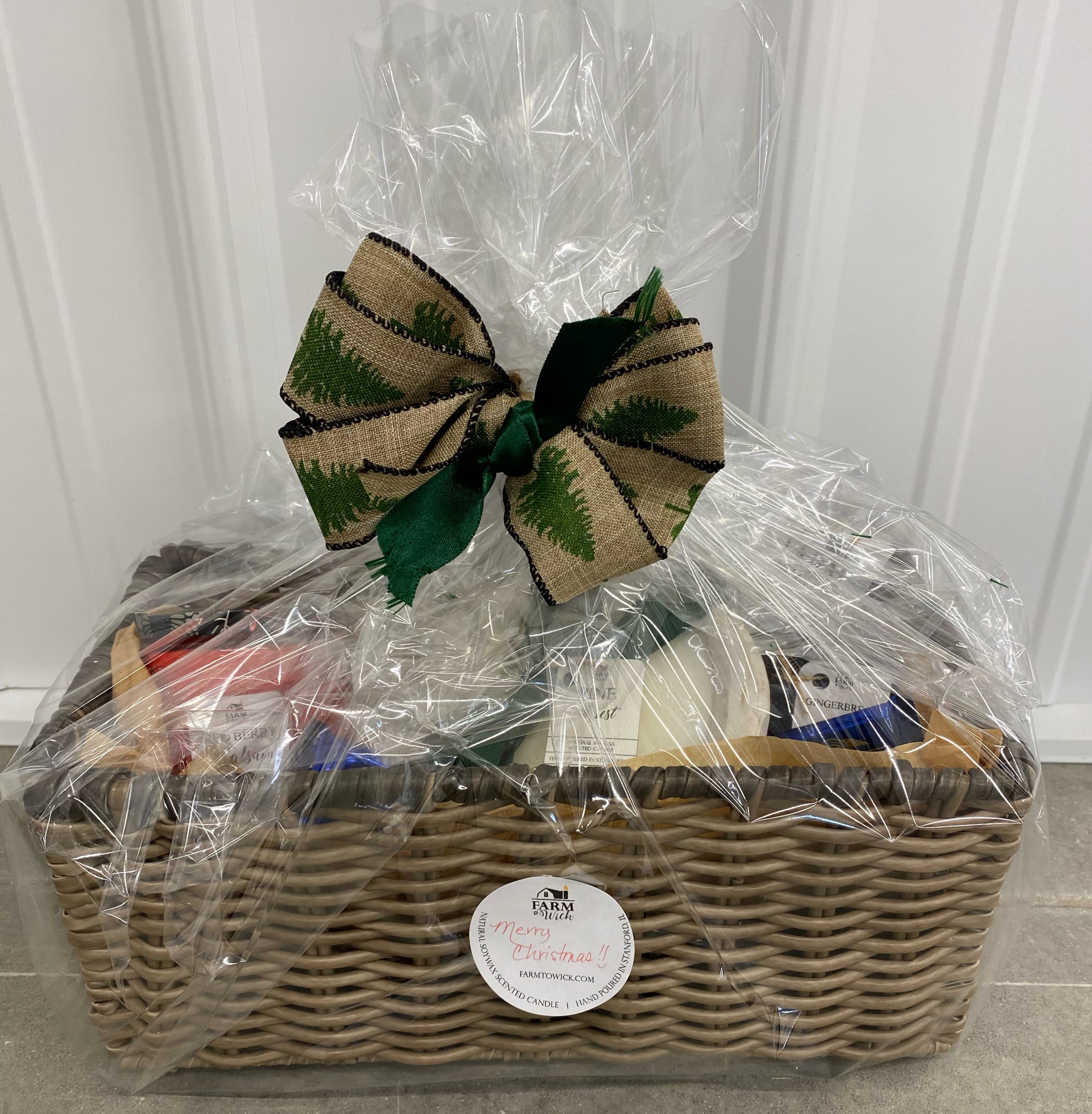 Christmas Basket (1 candle)