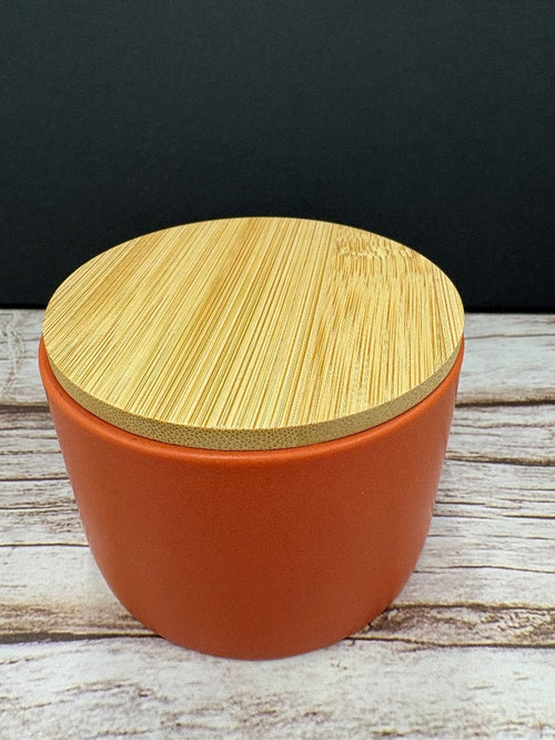 Burnt Sienna Ceramic Modern Tumbler 4 oz