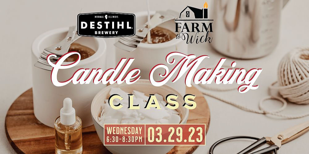 Candle Making Class on March 29, 2023